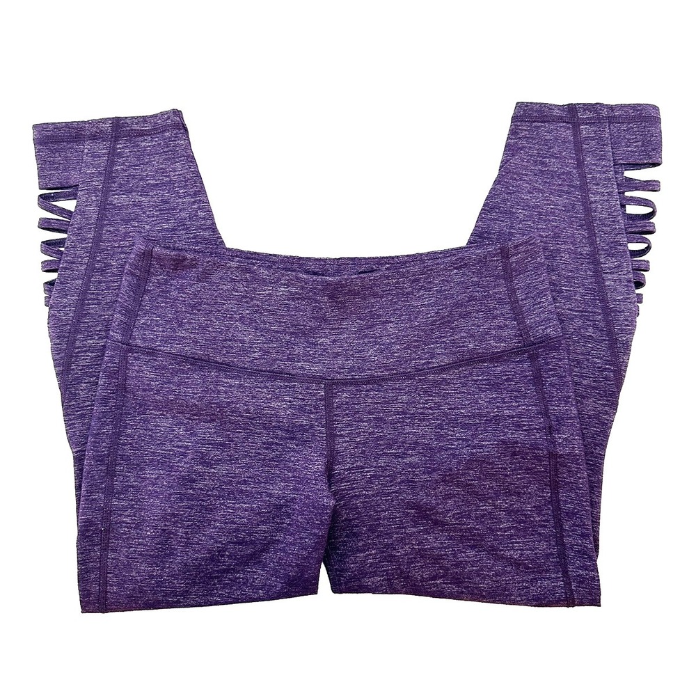 ATHLETA Mind Over Mat Capri Leggings • Small‎ • heather purple